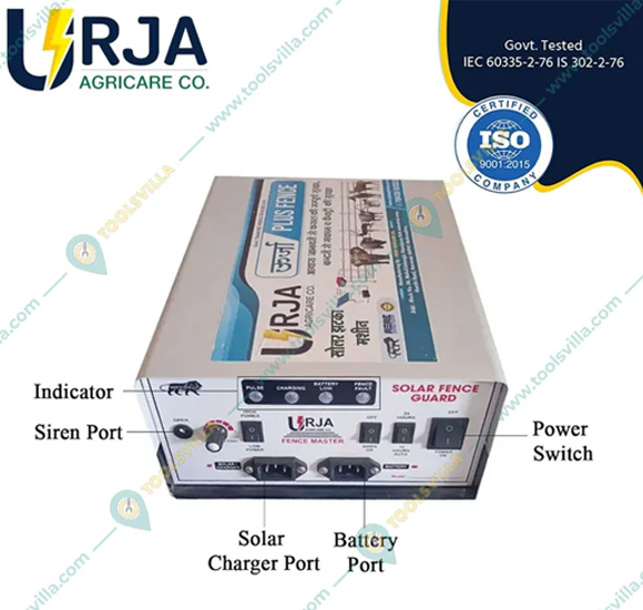 Urja 8 KV Metal Body AC / DC Zatka Machine